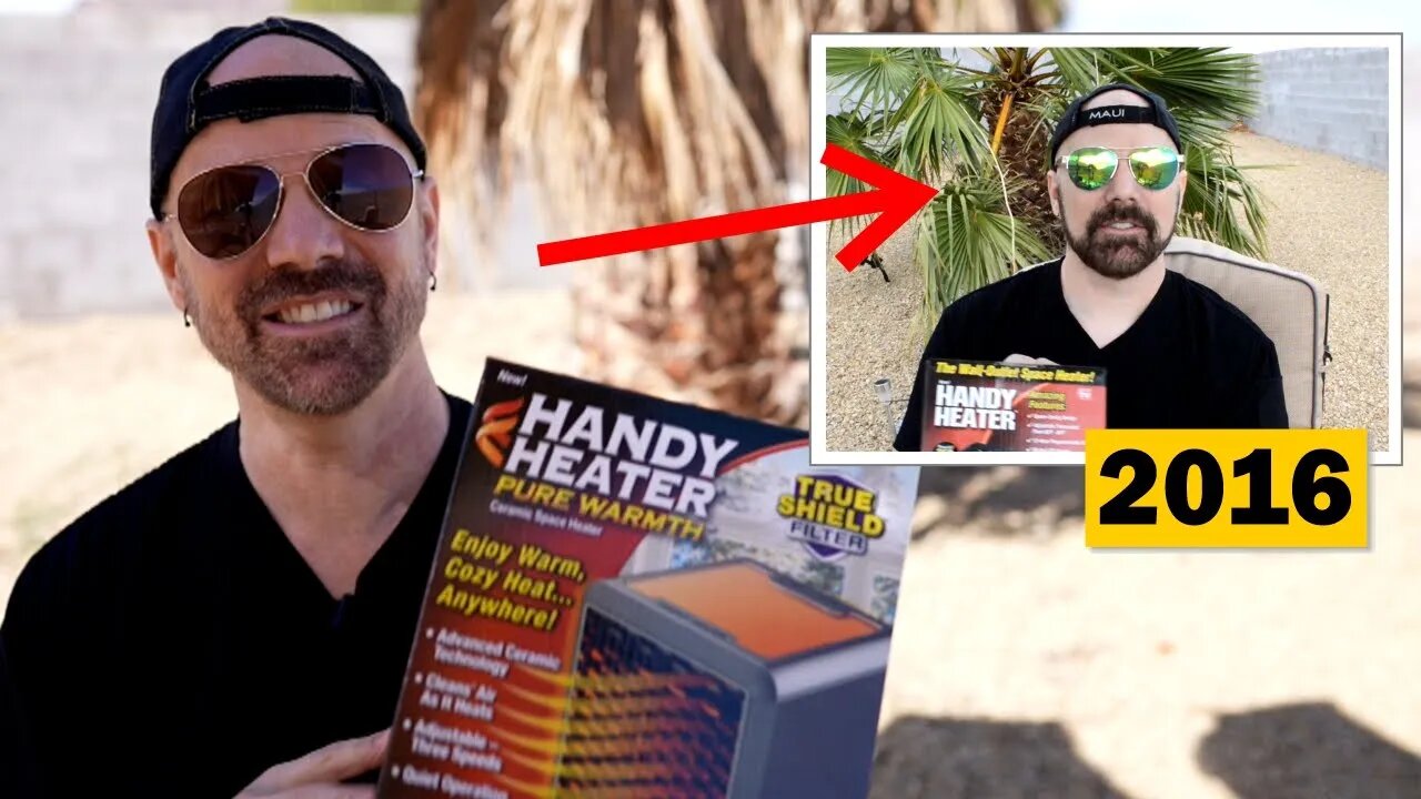 5 Years on YouTube! Handy Heater Pure Warmth Review & Reaction to My 1st Video