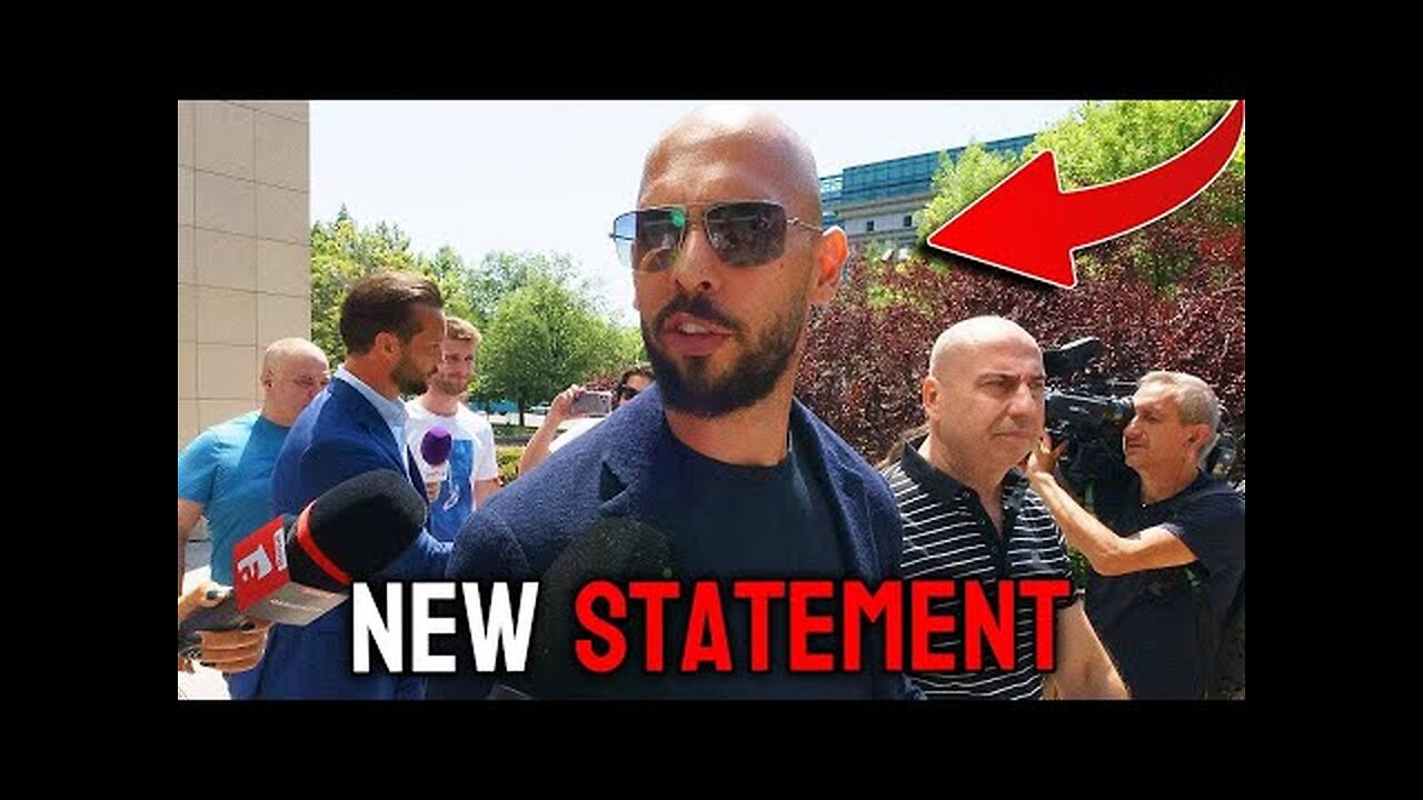 Andrew Tate OFFICIAL STATEMENT After Court