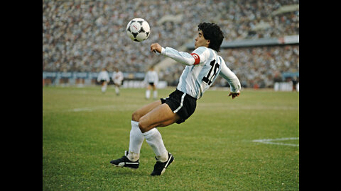 Legendary Footballer Maradona