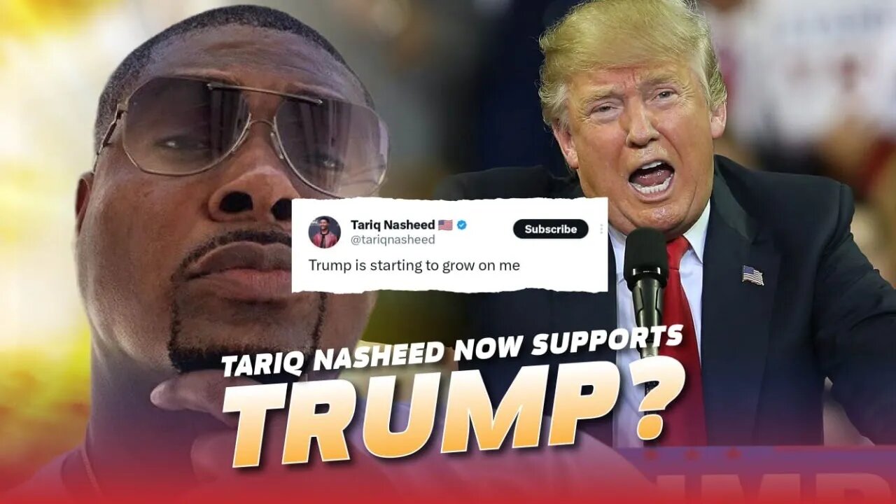 Tariq Nasheed Is Now A Trump Supporter?