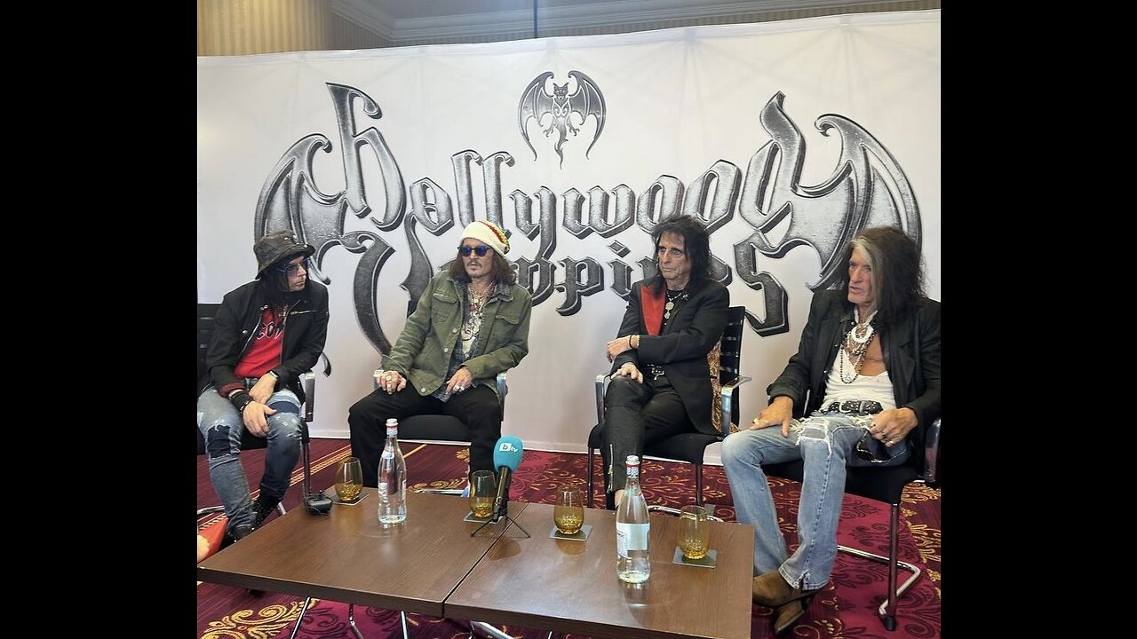 Johnny Depp & Hollywood Vampires in Bucharest, Romania