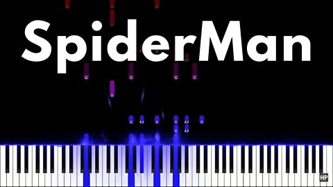 Top 5 Spider Man Themes Piano Tutorial