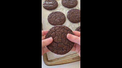 Fudgy brownie cookies