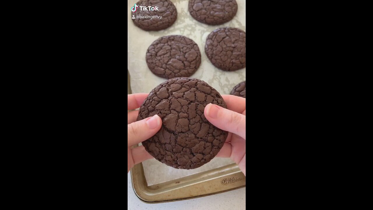 Fudgy brownie cookies