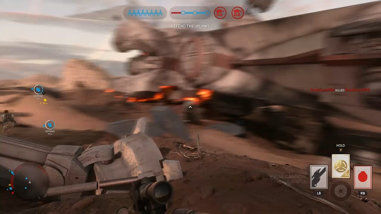 Star Wars Battlefront 2015 shock blaster clutch