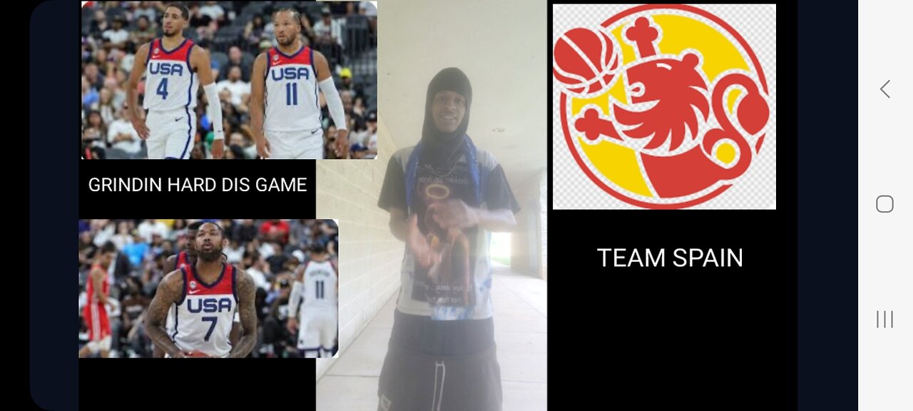TEAM USA VS TEAM SPAIN WAS ACTUALLY A NAIL BITTER BUT AMERICA YOUNG TANLENT TUFF πͺπΎπ―