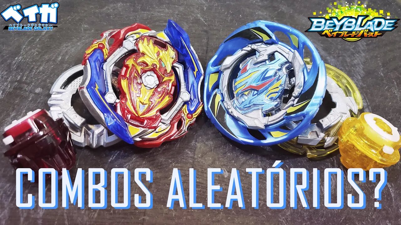 Aleatório? 🤔 UNION ACHILLES .Ω.Qt RETSU vs AIR KNIGHT .12E.Nt - Beyblade Burst ベイブレードバースト