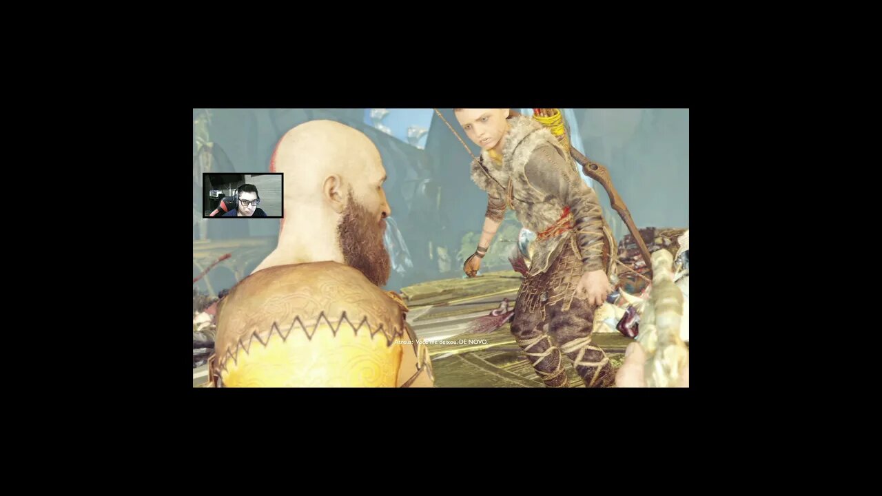 God of War - ATREUS salva KRATOS - Gameplay/Walkthrough Completo no CARD FINAL #godofwar #shorts