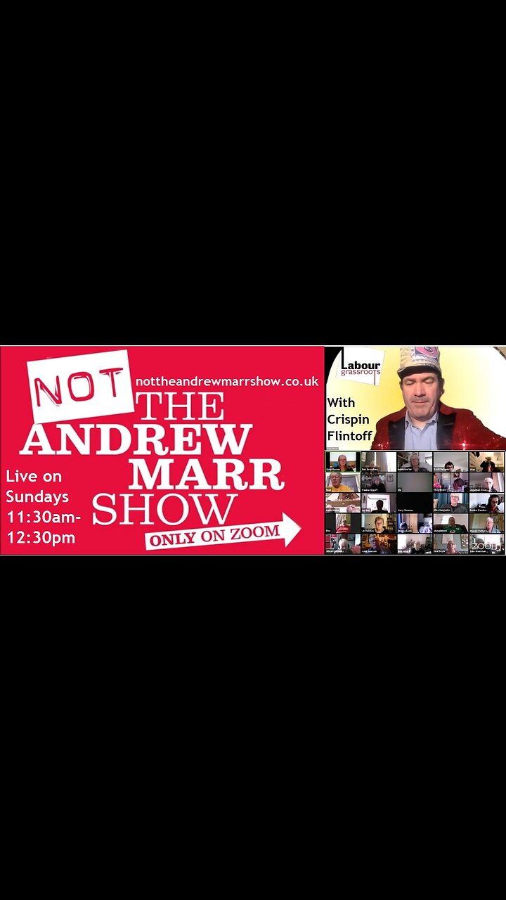 Crispin Flintoff: Labour Party Mafia and London Mass Media Censorship Not The Andrew Marr Show EXTRA