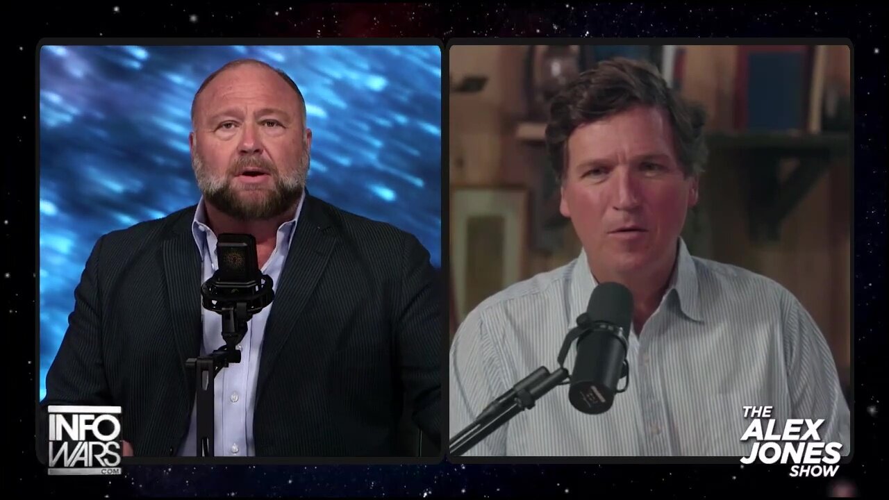 Alex Jones Interviews Tucker Carlson