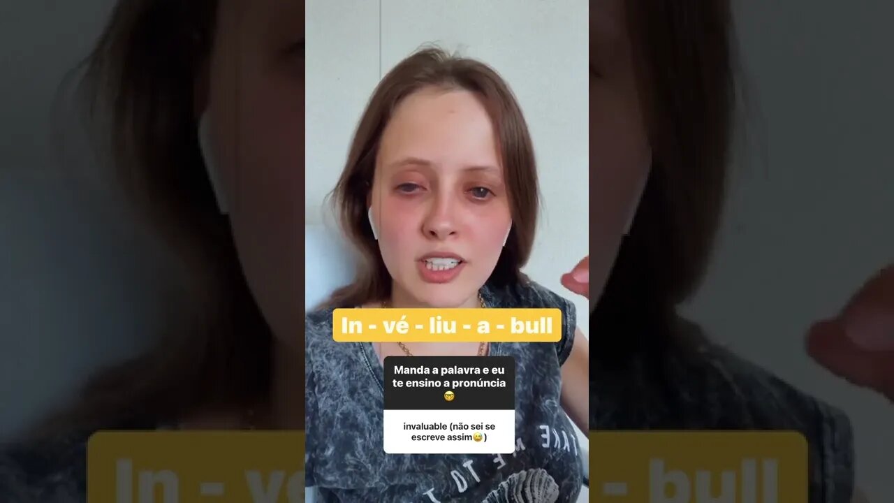 Como pronunciar "Invaluable" em inglês?