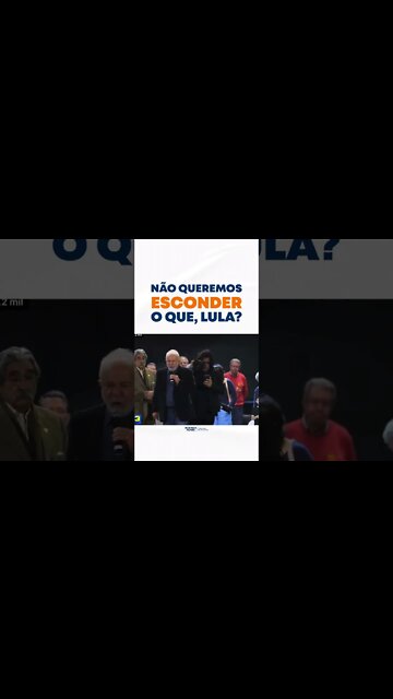 Pelo menos o ex-presidiário agora está sendo honesto! #shorts #lula #bolsonaro