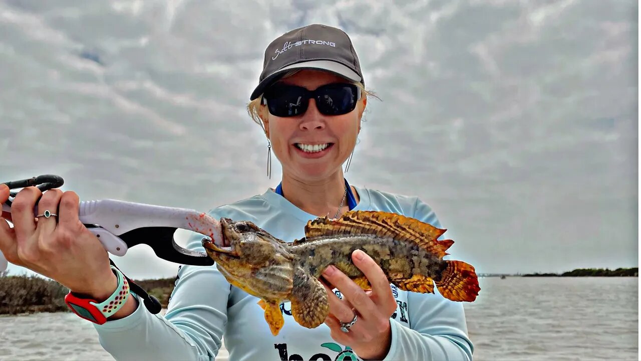 Species we never caught before! Texas Family Inshore Fishing, Aransas Pass