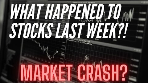 The Stock Market crashed last week and took everyone's watchlist with it!