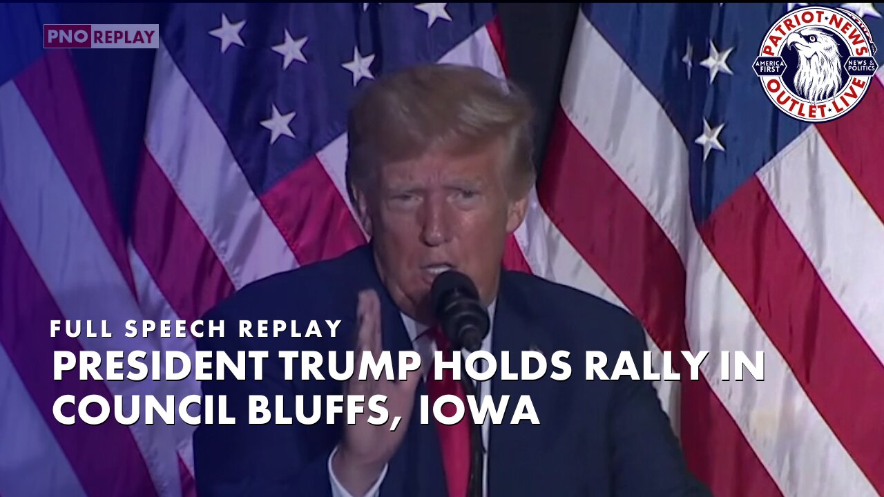 FULL SPEECH REPLAY: President Trump Holds Rally in Council Bluffs, Iowa | 07-07-2023