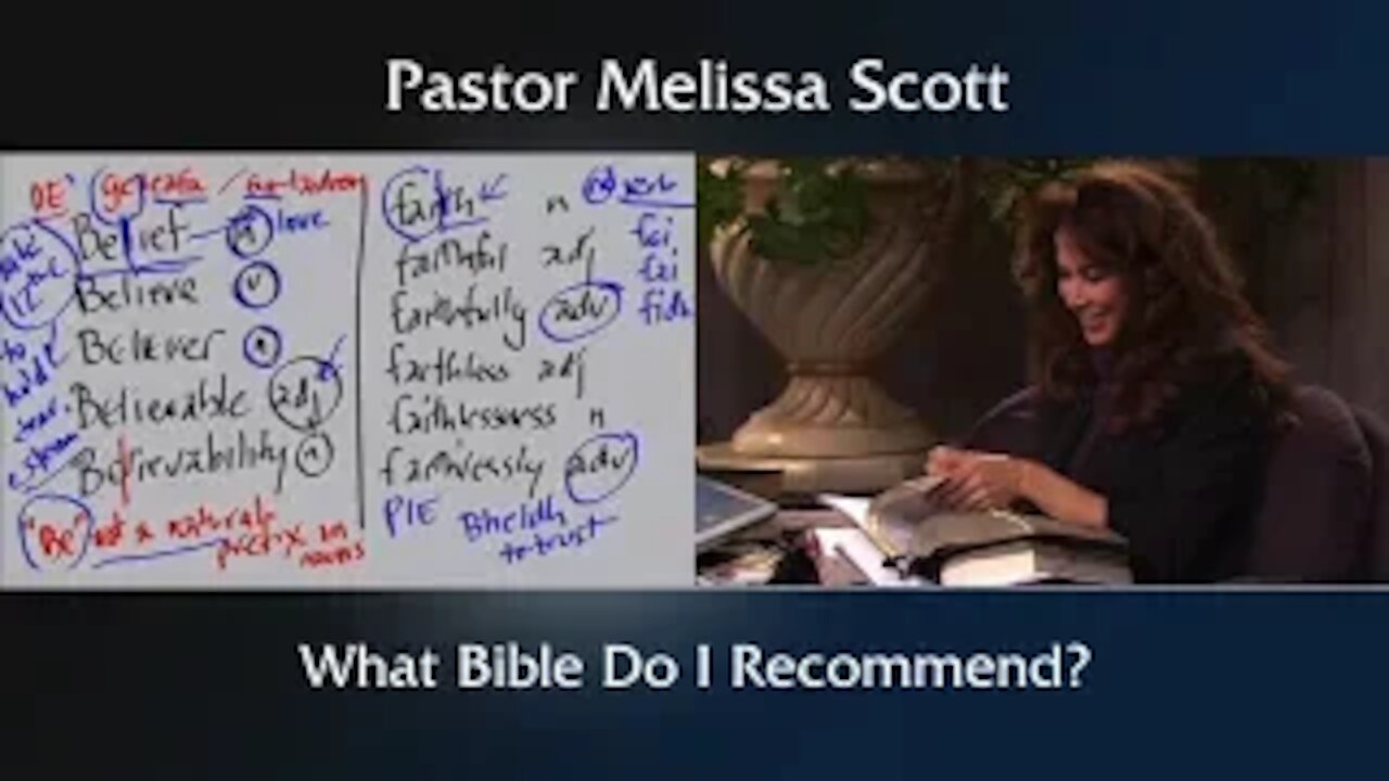 What Bible Do I Recommend?