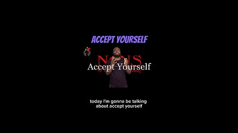 Accept Yourself #dayodman #you #selfacceptance #motivation #eeyayyahh