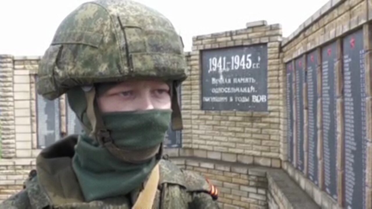 The Russian military has landscaped a memorial to the soldiers-liberators in a liberated village in the LPR