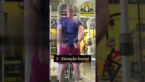 5 dicas de exercícios para de ajudar a construir deltóides incríveis #shorts