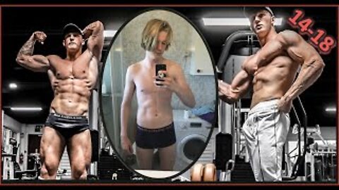 Vetle Furuseth 4 Year Natural Transformation 14-18 (With Back Injury)