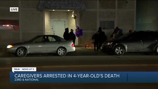 4-year-old girl dies, caregivers in custody in MIlwaukee