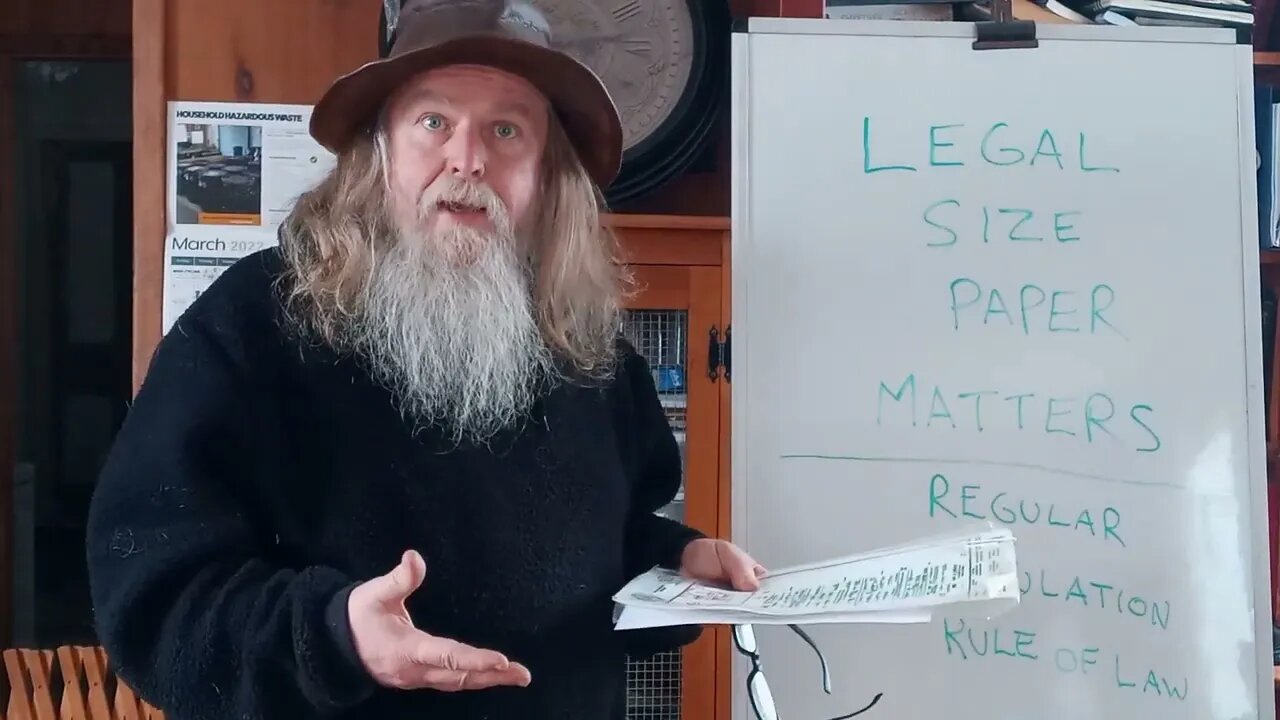 LEGAL SIZE PAPER MATTERS REGULAR * REGULATION * RULE OF LAW