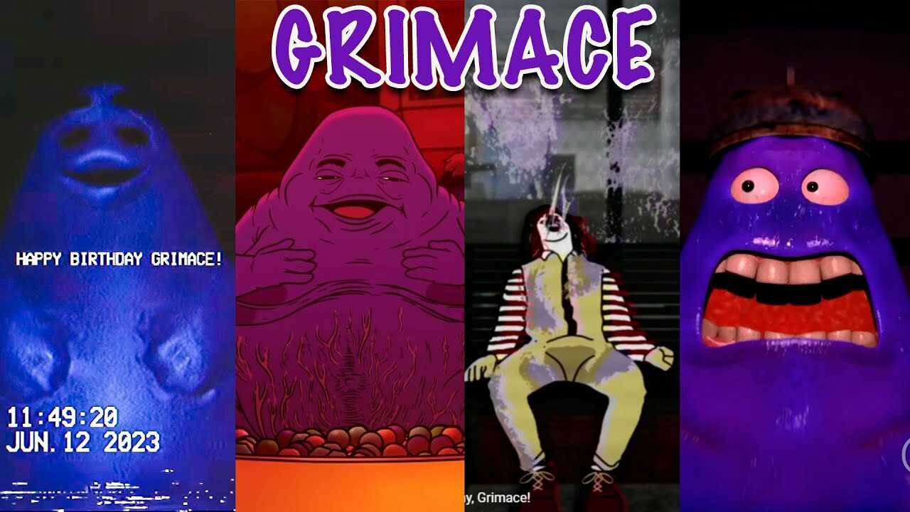 The Grimace shake incident| Grimace shake meme reaction