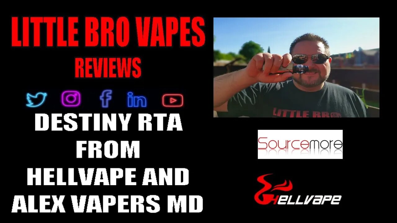 DESTINY RTA FROM HELLVAPE AND ALEX VAPERS MD PLUS BUILD