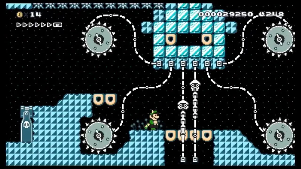Mario Maker 2 SMB 3 Underground Levels
