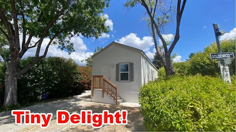 Single Wide Mobile Home Tour in Edgewood Village #68. Senior Community. Tiny Home Tour. For Sale!