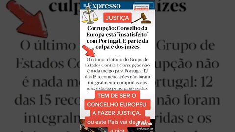 PORTUGAL A VERGONHA DA CORRUPÇÃO