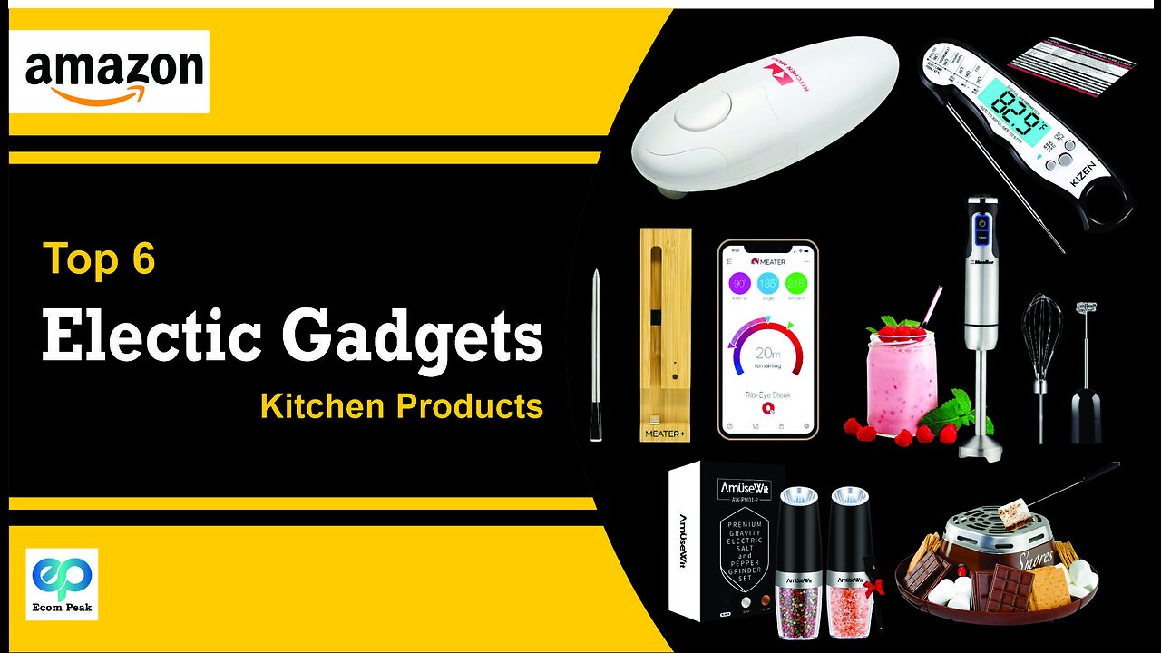 Top 6 Amazon Electric Kitchen Gadgets | Smart Gadgets | Kitchen Products