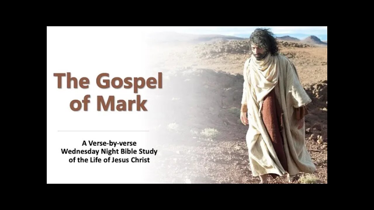 Ashamed of Jesus - Part 2 (Mark 8:31-38)