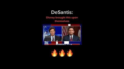 DeSantis calls out Disney