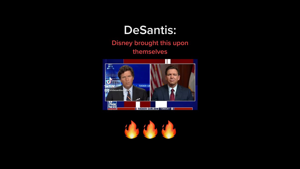 DeSantis calls out Disney