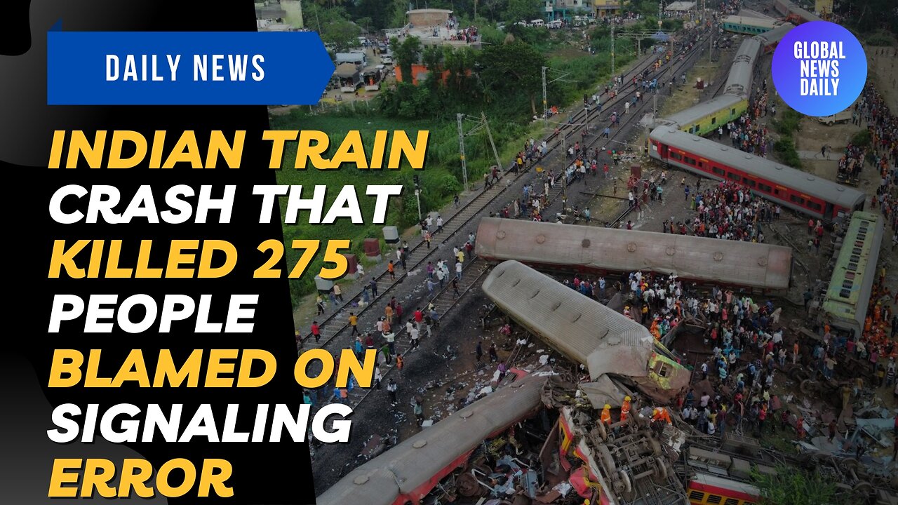 Indian Train Crash That Killed 275 People Blamed on Signaling Error