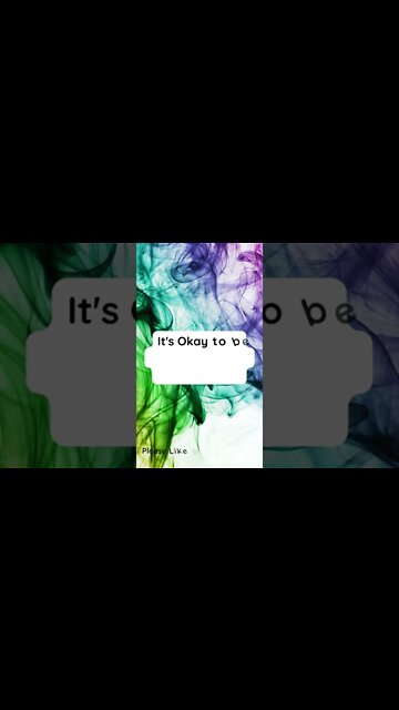 It's Okay to Be Different