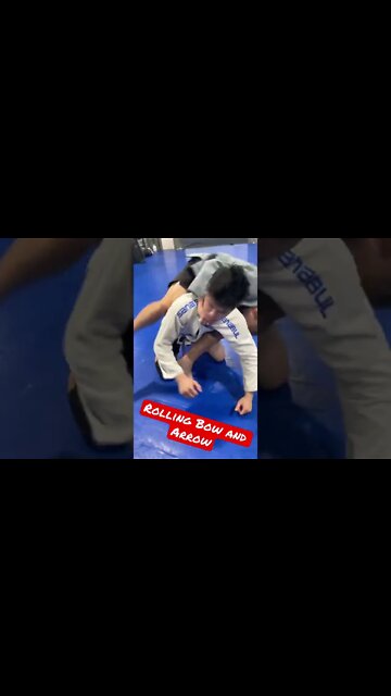 Rolling Bow and Arrow Choke - BJJ
