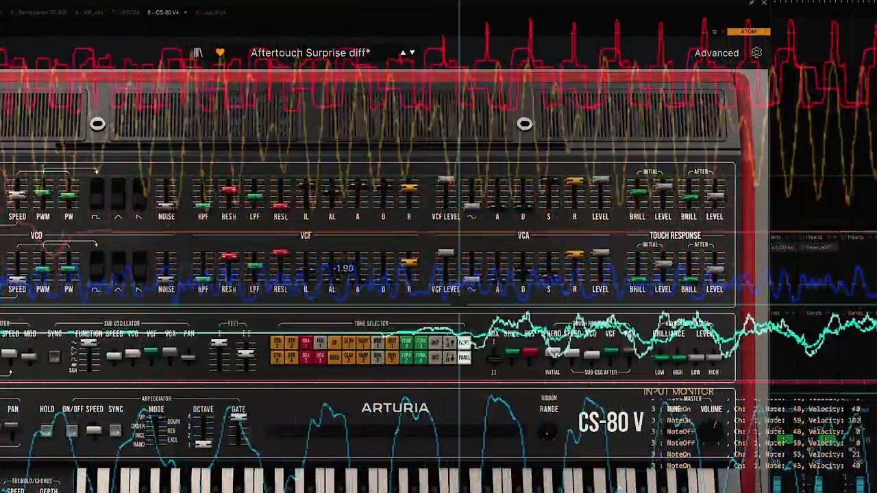 Jammin Synths (...and organizing oscilloscopes again) ASMR for skater chicks