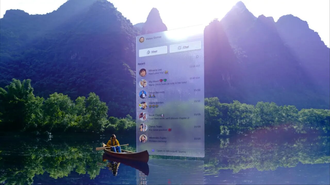 Windows 11 Chat in a click