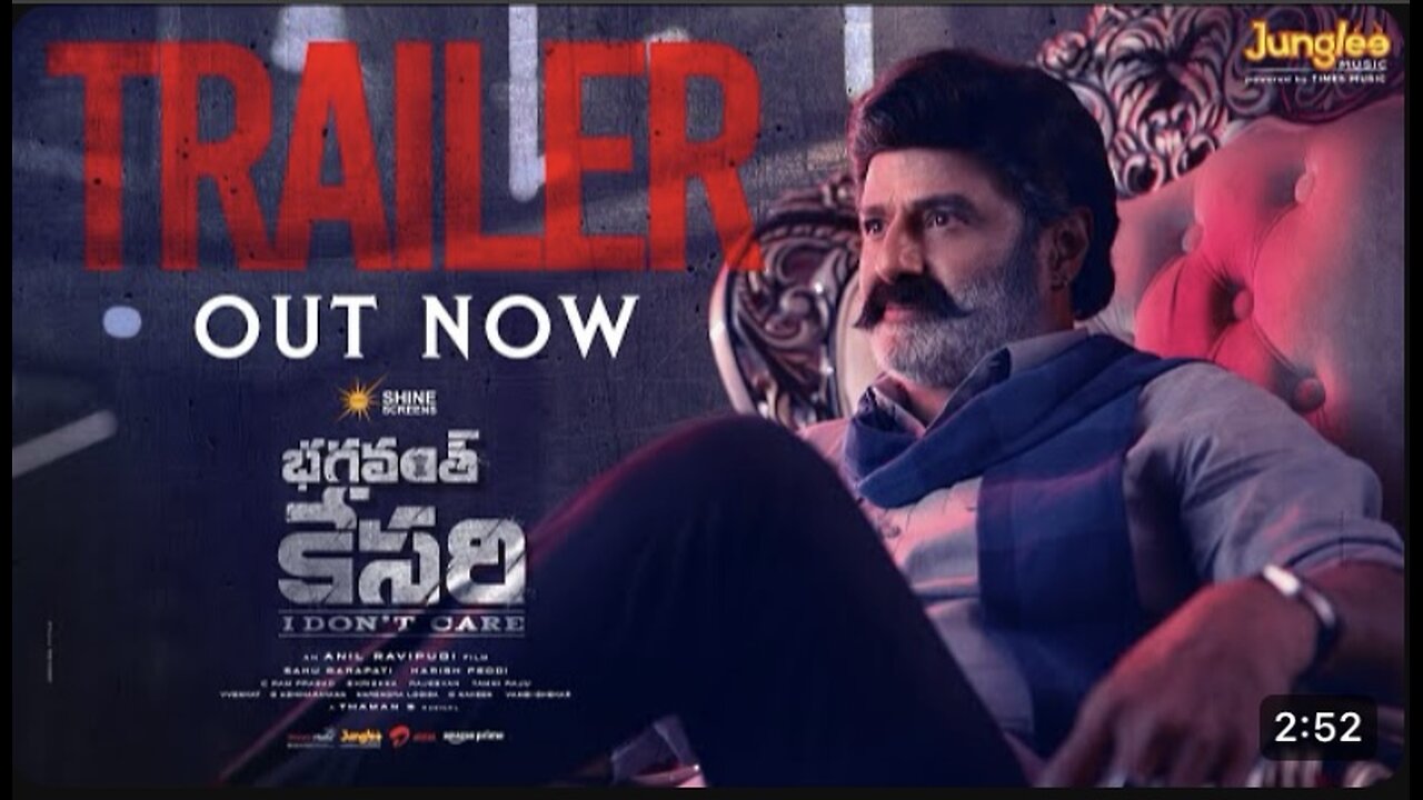 Bhagavanth Kesari - Trailer | Nandamuri Balakrishna | Anil Ravipudi | Kajal | Sree Leela | Thaman S