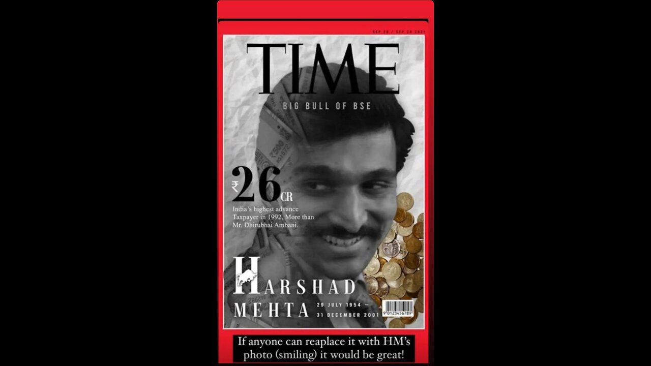 Harshad Mehta 🔥