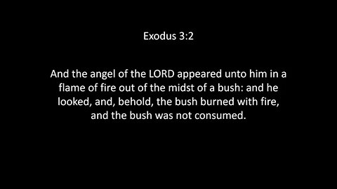 Exodus Chapter 3