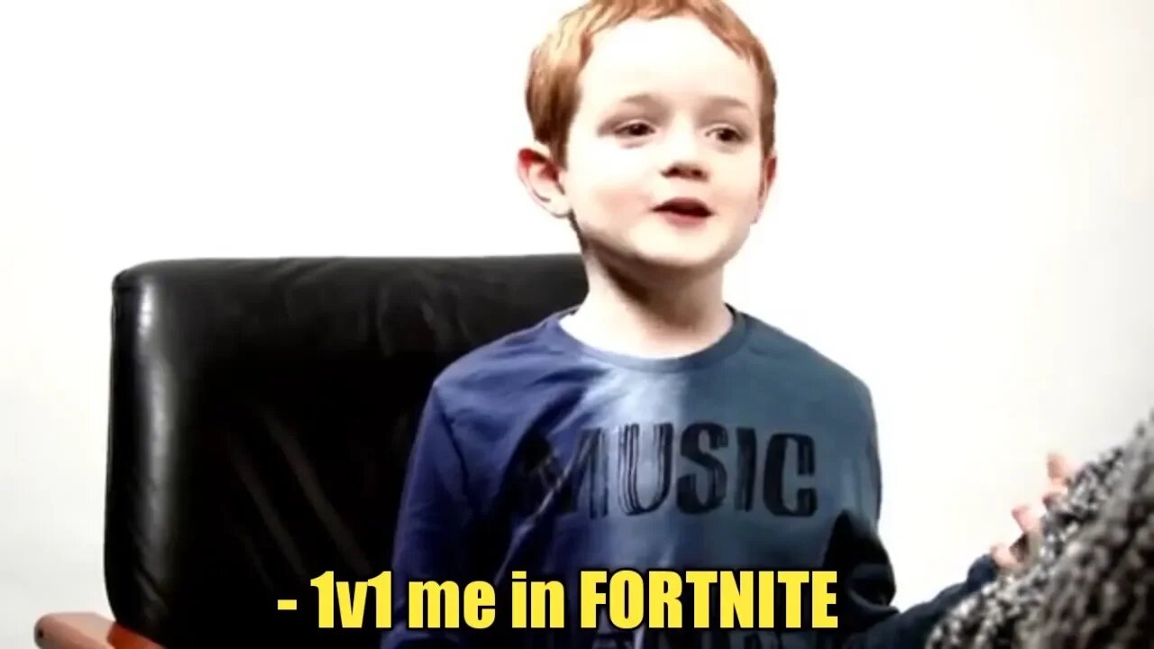 A 7 Year Old Kid Has The Cringiest Talk With an Adult (gets that victory royale )!!!