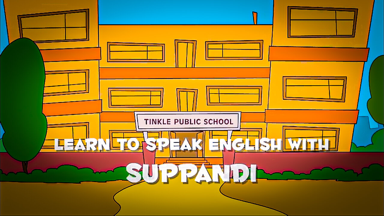 Suppandi Learning English | Funny English Class | Animated Story - Cartoon Stories - Funny Cartoons