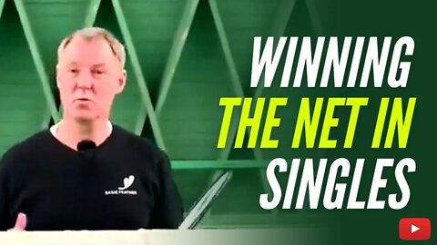 Winning the Net in Singles - Badminton Lessons and Tips from Morten Frost (Basicfeather)
