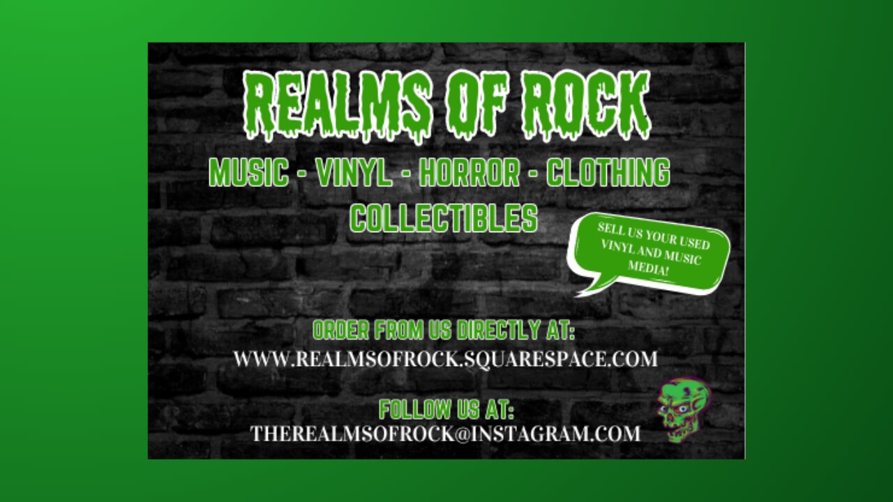 Special Announcement: The Realms Of Rock - Online Store is Open! Happy Father's Day!!!