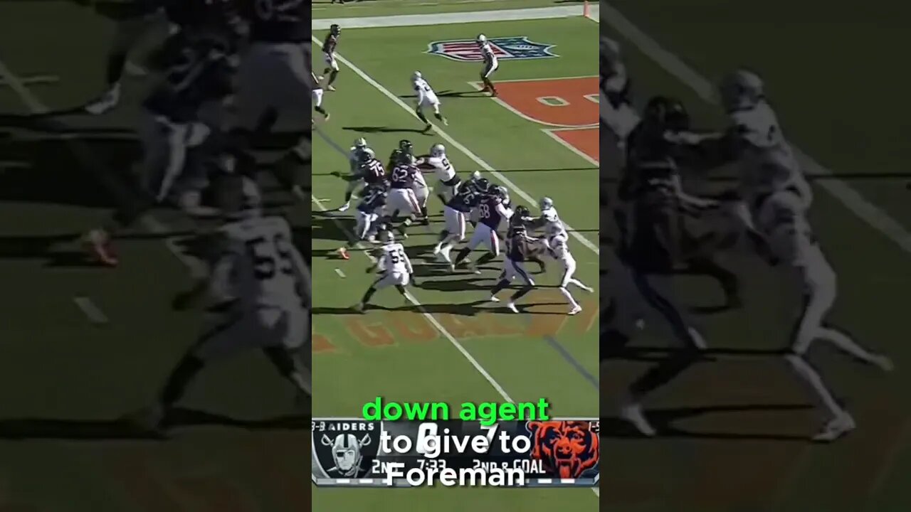 Foreman’s 2nd touchdown on the day #shorts