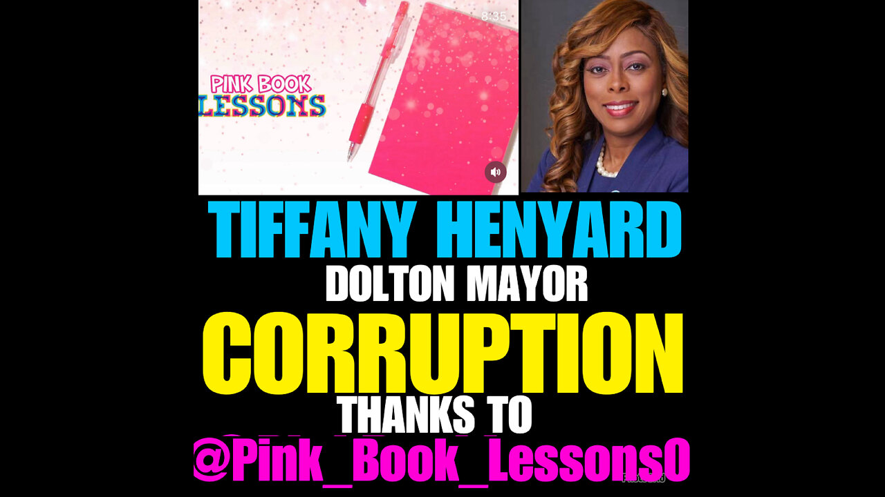 NIMH Ep #705 Mayor Tiffany Henyard Corruption of a small village of 20,000 people