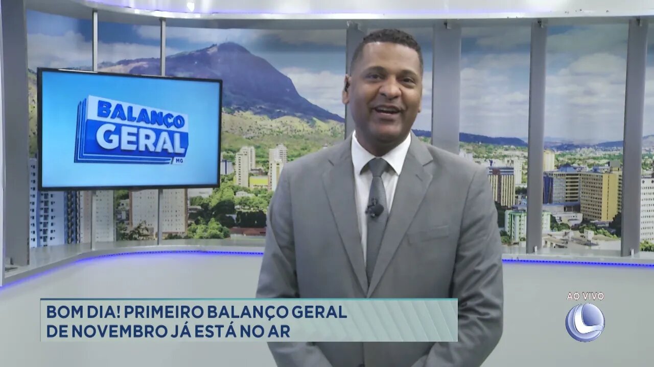 Abertura Balanço Geral 01/11/2021